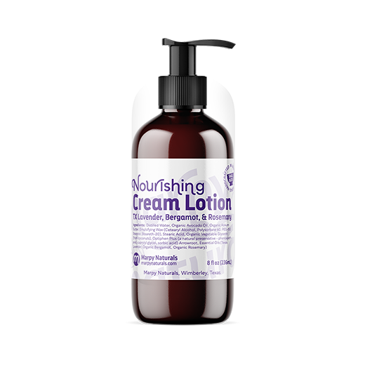 Nourishing Cream Lotion - Lavender, Bergamot, & Rosemary